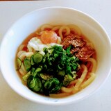 サバ缶で★鯖ときゅうりの冷やしうどん